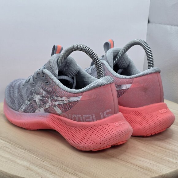 Asics Gel Nimbus Lite 2 Athletic Running Shoes Sneakers Coral/Grey Womens Sz 6.5 - Picture 7 of 9